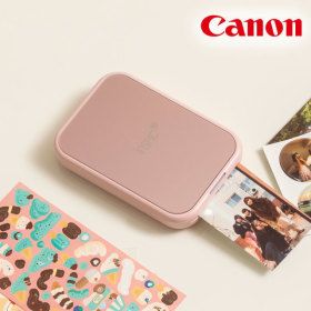 상품 이미지: 캐논 인스픽 P2 로즈골드 PV-223 휴대용 포토프린터 스마트폰 사진출력 스티커사진 사은품증정
