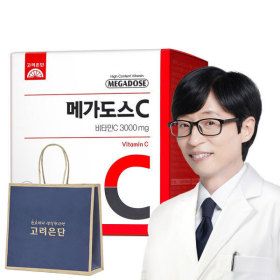 상품 이미지: 메가도스C 3000 고함량 비타민C 100포 X 1개 +쇼핑백 증정