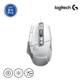상품 이미지: 로지텍코리아 로지텍G G502 X 유선 게이밍 마우스 화이트  로지텍G 공식판매점