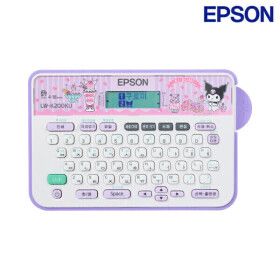 상품 이미지: 엡손 LW-K200KU 산리오 쿠로미 정품 라벨 프린터 기본 테이프 포함