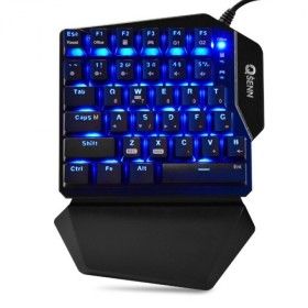 상품 이미지: 세일  QSENN ARES Q34 LED 게이밍 기계식 한손 키보드