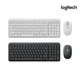 상품 이미지: 로지텍코리아 정품 MK250 무선 블루투스 키보드 마우스 세트 한글 아이패드 맥 애플 태블릿 갤럭시 PC 호환