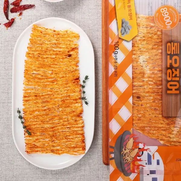 상품 이미지: [더주] 결대로 찢어먹는 한마리 매콤핫징어 100g