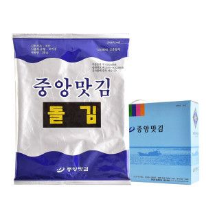 상품 이미지: 중앙맛김 보령 대천김 돌김 20g x 16봉 45년 전통 원초부터 다른 명품 김