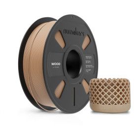 상품 이미지: 3D프린터 필라멘트 오크 우드 PLA 1kg 1.75mm Numakers 유럽 오크 원재료 뱀부랩 Lab AMS 호환