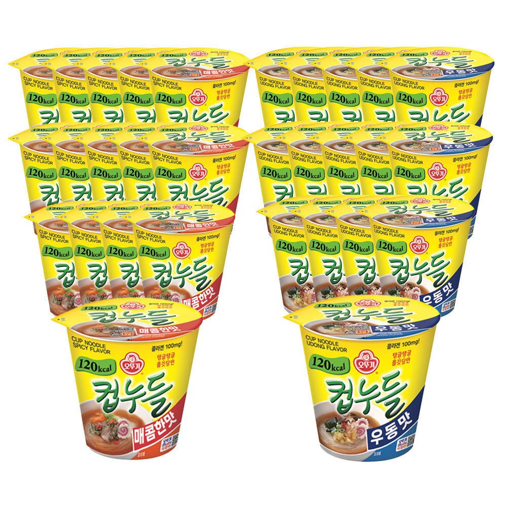 상품 이미지: [15+15] 오뚜기 컵누들 매콤한맛/우동맛/마라탕/매콤찜