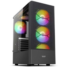 상품 이미지: 다크플래쉬 DK200 RGB 강화유리 PC 케이스 블랙