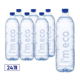 상품 이미지: 에브리데이 산수 2L x 24병 산수음료 무라벨 생수 환경호르몬NO 맑은1급수 청정암반수 아임에코 청정암반수