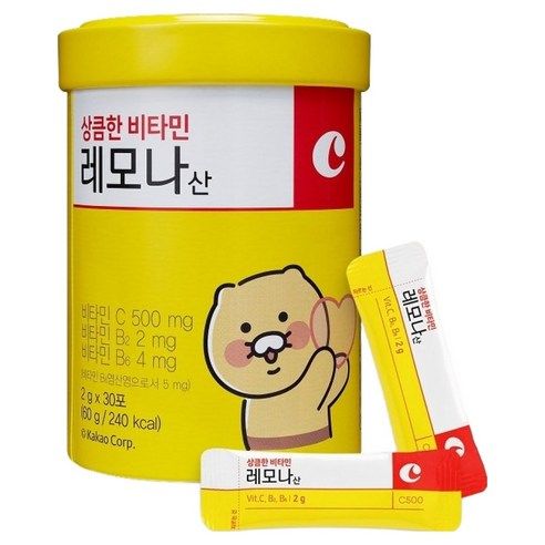 상품 이미지: 레모나 상큼한 비타민C 30포, 60g, 1개