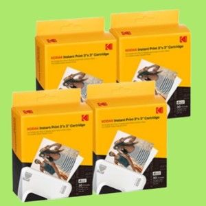 상품 이미지: 코닥 미니3 미니샷3 전용 3인치 포토프린터 카트리지 3 x 3 120매