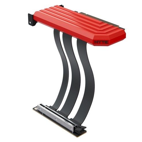 상품 이미지: HYTE PCIe 5.0 하이퍼 라이저 케이블 (블랙 체리)