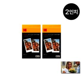 상품 이미지: 코닥 2인치 카트리지 인화지 60매 C210R P210R MS200 M200 전용 포토프린터 즉석카메라