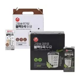 상품 이미지: [T쇼페] 서울우유 고칼슘 무가당/검은콩 블랙9곡 두유 64팩