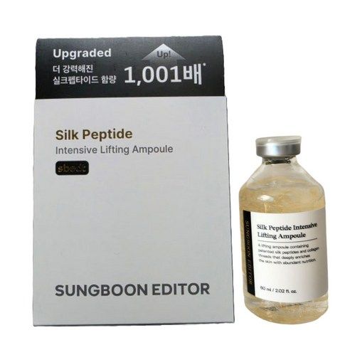 상품 이미지: 홈쇼핑 상품 성분에디터 녹는실 리프팅 실크 펩타이드 앰플 대용량, 1개, 60ml