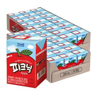 상품 이미지: 피크닉 사과 200ML 48팩