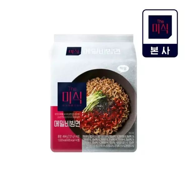 상품 이미지: [더미식] 메밀비빔면 3팩(12입)