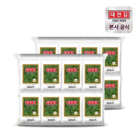 상품 이미지: (신선집중) 대천김 도시락김 5g 32봉 / 16봉+16봉 (총32봉)