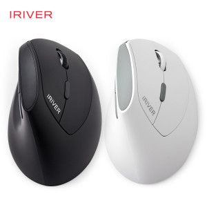 상품 이미지: 아이리버 EQwear-EV19 일반 사이즈 무소음 인체공학 버티컬 무선 마우스