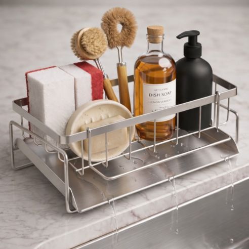 상품 이미지: 헤인느 올스텐 자동 물빠짐 수세미 거치대