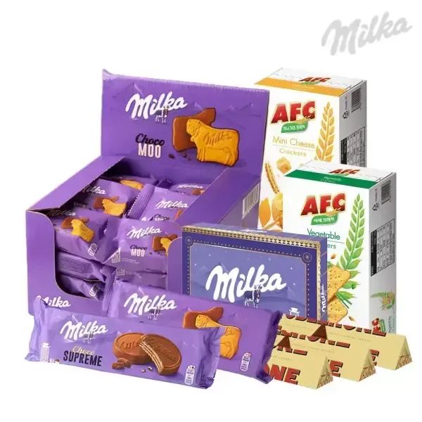 상품 이미지: 소비기한 임박 밀카/토블론 비스킷 초콜릿 외 모음