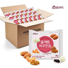 상품 이미지: 홈인푸드 요거트 하루한줌 낱봉 50봉 한줌견과 하루견과