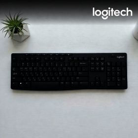 상품 이미지: 국내정품 로지텍코리아 K270 무선 키보드 블랙 2.4GHz 나노수신기포함/KH