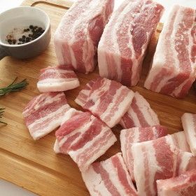 상품 이미지: 힐링미트 신선 냉동 통삼겹살 1kg 비계적은 솔트증정