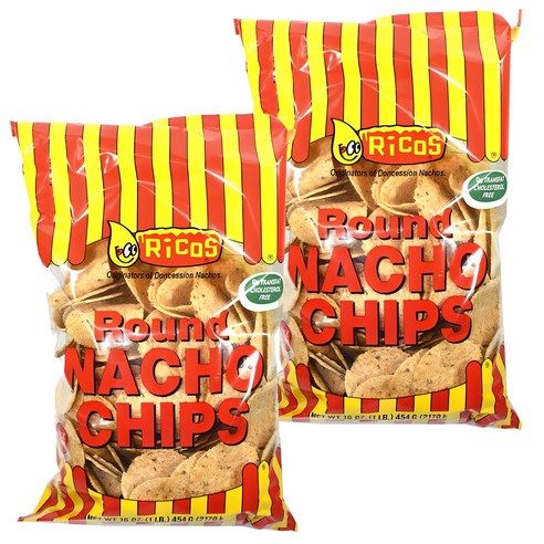 상품 이미지: 리코스 라운드 나쵸 칩, 454g, 2개
