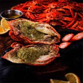 상품 이미지: 당일조업 당일자숙  후포리 박달홍게 3kg+1kg 총 4kg (다리수율 80%내외) 프리미엄 후포리 자숙홍게