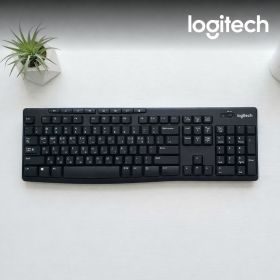 상품 이미지: 국내정품 로지텍코리아 K270 무선 키보드 블랙 2.4GHz 나노수신기포함/KH