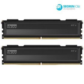 상품 이미지: 서린공식 ESSENCORE KLEVV DDR5-6000 CL30 FIT V BLACK 패키지 서린 (32GB(16Gx2))