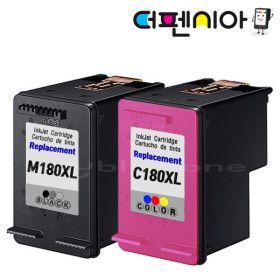 상품 이미지: 삼성 SL-J1660 프린트 전용잉크 M180 + C180 세트
