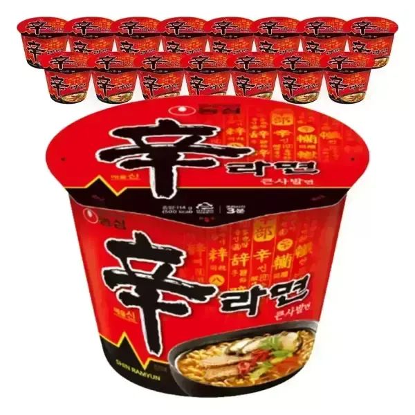 상품 이미지: 농심 신라면 큰사발 114g, 16개