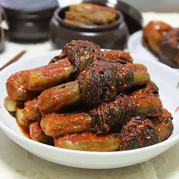 상품 이미지: 여수사나이 돌산갓김치 1.5kg / 국내산 김치 / 당일생산