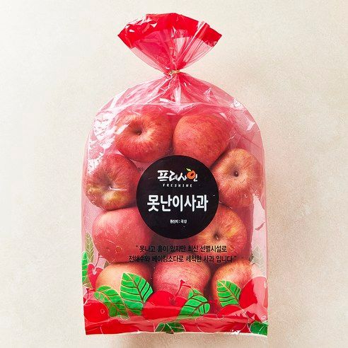 상품 이미지: 프레샤인 못난이사과, 3kg, 1개