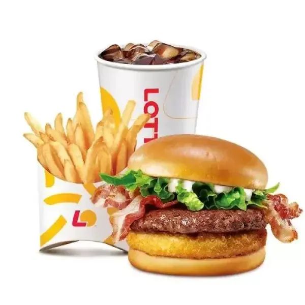 상품 이미지: [롯데리아] 모짜렐라 인 더 버거 베이컨 세트