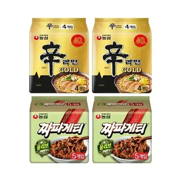 상품 이미지: 신골드혼합2(신라면골드2개,짜파게티2개)