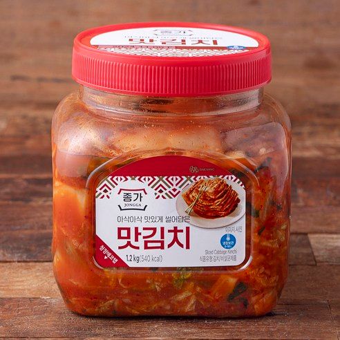 상품 이미지: 종가 맛김치, 1.2kg, 1개