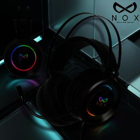 상품 이미지: 녹스 게이밍 헤드셋 NX-502 게임용 USB 마이크 7.1
