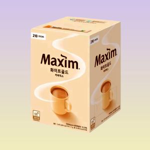 상품 이미지: 맥심 화이트골드 커피믹스 210T  무료배송 당일출발 평일 오전 11시 마감