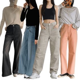 상품 이미지: 인디진 남녀 공용 빅사이즈 데님모음 숏/기본/롱기장 S~3XL 선착순 한정수량 행사중