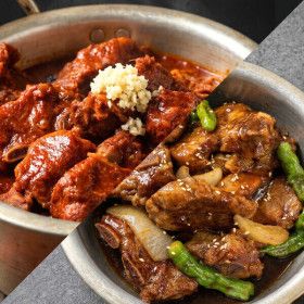 상품 이미지: 대구 동인동 돼지갈비찜 1kg+1kg (총2kg) / 매콤 간장 맛 선택