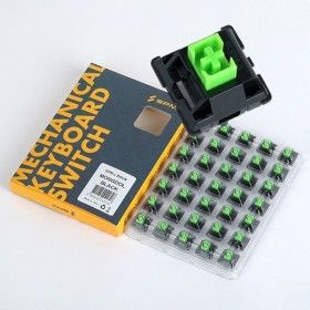 상품 이미지: Bsun x SPM Mongdol Black 몽돌 블랙 리니어 기계식 키보드 스위치 5핀 (35Pcs)