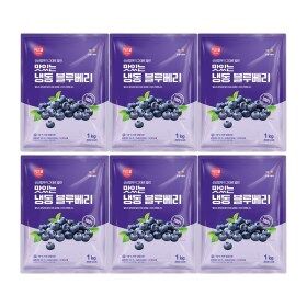 상품 이미지: CJ프레시웨이 이츠웰 냉동블루베리1Kg x 6개