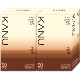 상품 이미지: 카누 더블샷 라떼 50Tx2개 : 당일발송 ~