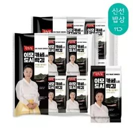 상품 이미지: [광천김] 이모카세 즉석 도시락김 12봉+12봉 총24봉
