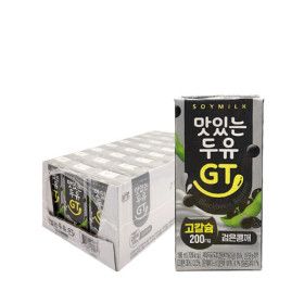 상품 이미지: 남양유업 맛있는두유 GT 검은콩 깨 칼슘 190ml 24개(고칼슘)