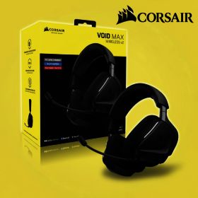 상품 이미지: 커세어 보이드 프로 V2 MAX RGB 엘리트 무선 게이밍 헤드셋 블랙