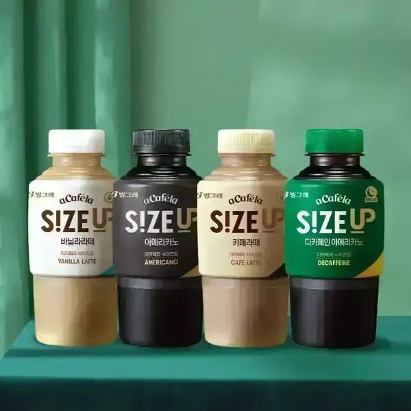 상품 이미지: 빙그레 아카페라 사이즈업 350ml 20입 아메리카노 / 카페라떼 / 바닐라라떼 / 디카페인 아메리카노