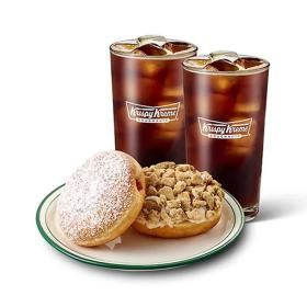 상품 이미지: (크리스피크림도넛) 오늘도 파이팅(프리미엄 어쏘 도넛 2개 + 아메리카노(M) 2잔)